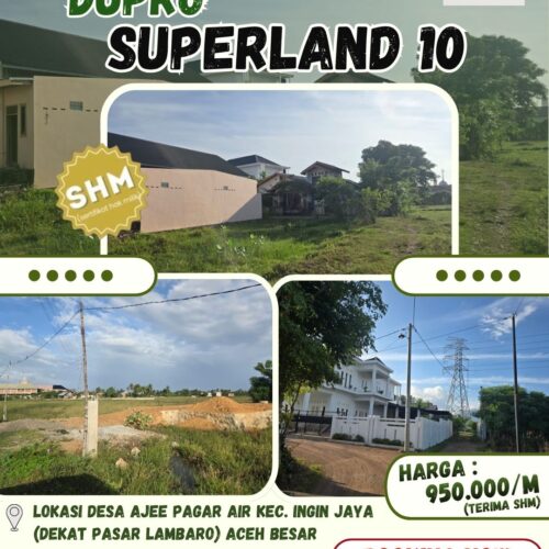 KAVLING DIBAWAH 1 JUTAAN LOKASI STRATEGIS SUDAH SHM - AJEE PAGAR AIR